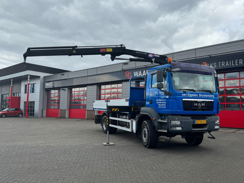 MAN TGM 18-290 4x4 Kraan met Open laadbak HMF Kraan 13 T - Kravas auto ar manipulatoru: foto 5 MAN TGM 18-290 4x4 Kraan met Open laadbak HMF Kraan 13 T - Kravas auto ar manipulatoru: foto 5
