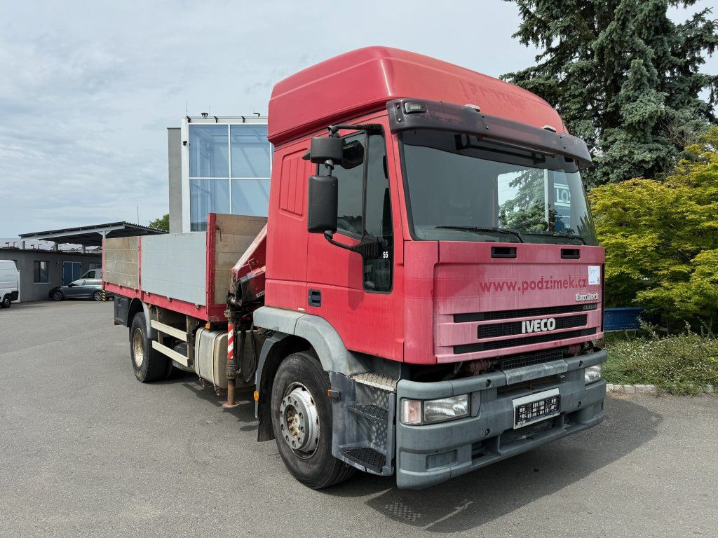 Iveco 190E35 EURO 1 Kran PM10 - Kravas auto ar manipulatoru: foto 2 Iveco 190E35 EURO 1 Kran PM10 - Kravas auto ar manipulatoru: foto 2
