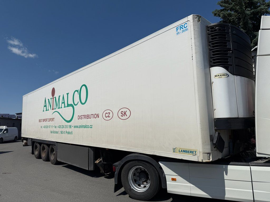 Lamberet LVF S3 Carrier Maxima 1300 - Puspiekabe slēgtā virsbūve: foto 1 Lamberet LVF S3 Carrier Maxima 1300 - Puspiekabe slēgtā virsbūve: foto 1