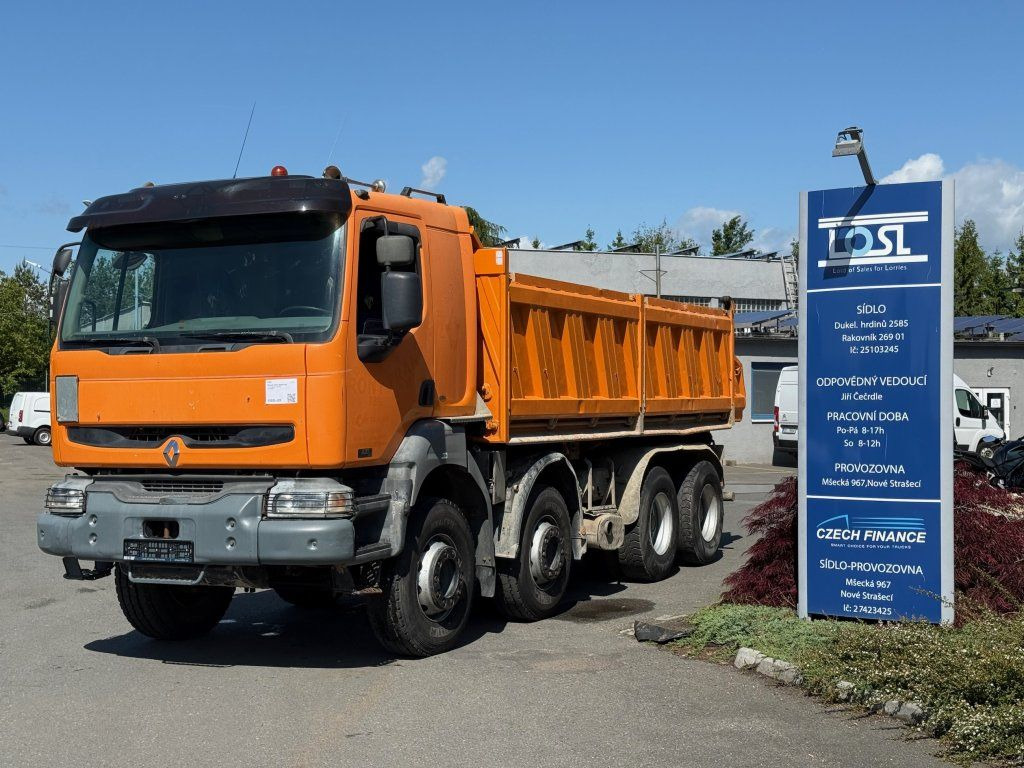 Renault Kerax 420 S3 8x4 EURO 3 - Kravas automašīna pašizgāzējs: foto 2 Renault Kerax 420 S3 8x4 EURO 3 - Kravas automašīna pašizgāzējs: foto 2