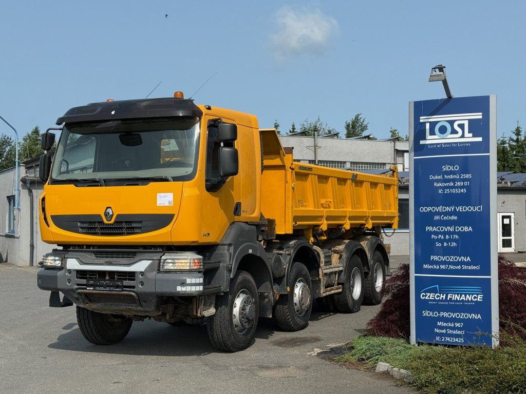 Renault Kerax 460 8x6 EURO 5 - Kravas automašīna pašizgāzējs: foto 5 Renault Kerax 460 8x6 EURO 5 - Kravas automašīna pašizgāzējs: foto 5