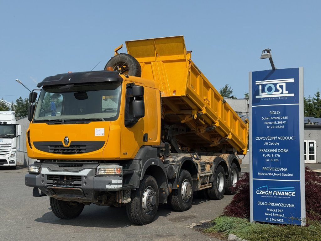 Renault Kerax 460 8x6 EURO 5 - Kravas automašīna pašizgāzējs: foto 1 Renault Kerax 460 8x6 EURO 5 - Kravas automašīna pašizgāzējs: foto 1