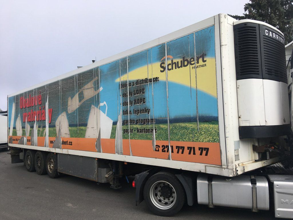 Schmitz Cargobull SKO24 Carrier - Puspiekabe slēgtā virsbūve: foto 1 Schmitz Cargobull SKO24 Carrier - Puspiekabe slēgtā virsbūve: foto 1