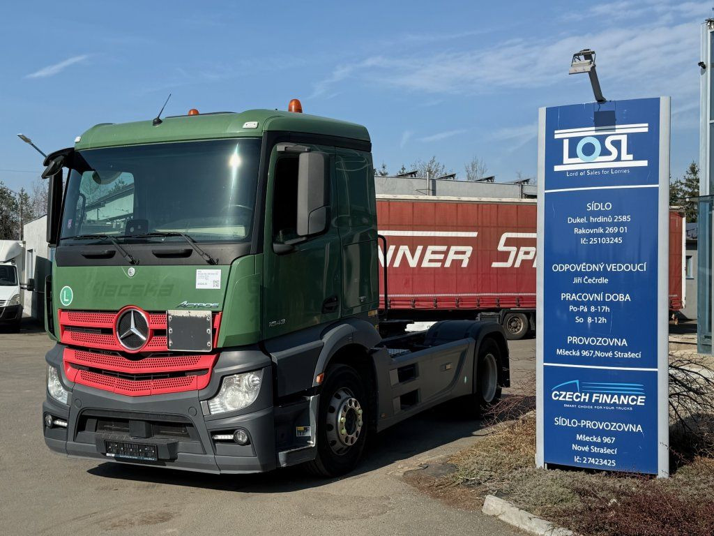 Mercedes-Benz 1843 Actros ADR FL, EX/II, EX/III, AT - Vilcējs: foto 1 Mercedes-Benz 1843 Actros ADR FL, EX/II, EX/III, AT - Vilcējs: foto 1