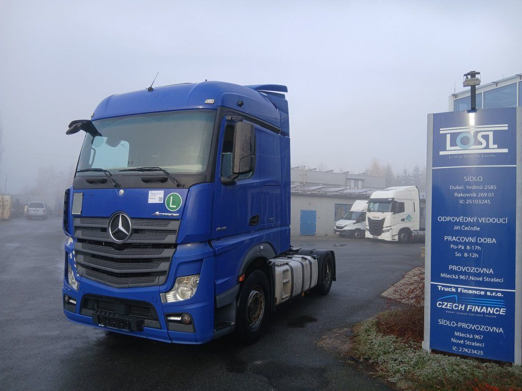 Mercedes-Benz 1845 Actros EURO 6 - Vilcējs: foto 1 Mercedes-Benz 1845 Actros EURO 6 - Vilcējs: foto 1