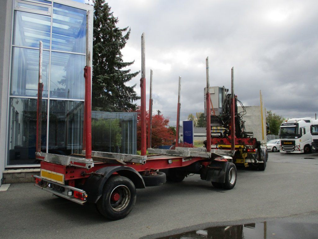 Volvo FH 16 750 6x4 + Fliegl - Kokvedējs, Kravas auto ar manipulatoru: foto 5 Volvo FH 16 750 6x4 + Fliegl - Kokvedējs, Kravas auto ar manipulatoru: foto 5
