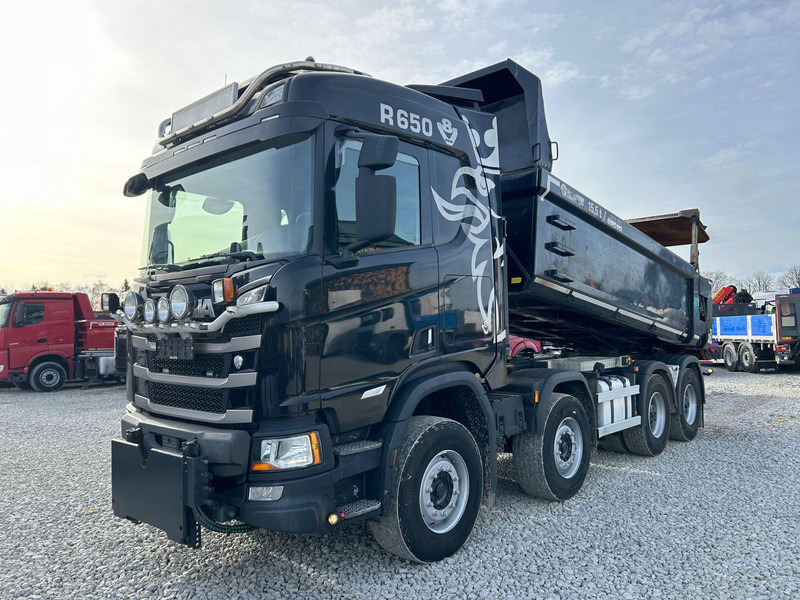 Scania R 650 8x4 / V8 / TULOSSA - Kravas automašīna pašizgāzējs: foto 1 Scania R 650 8x4 / V8 / TULOSSA - Kravas automašīna pašizgāzējs: foto 1