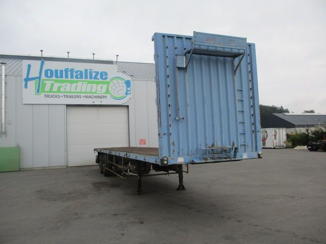 Fruehauf platform - drum brakes/freins tambour - Bortu puspiekabe/ Platforma: foto 1 Fruehauf platform - drum brakes/freins tambour - Bortu puspiekabe/ Platforma: foto 1