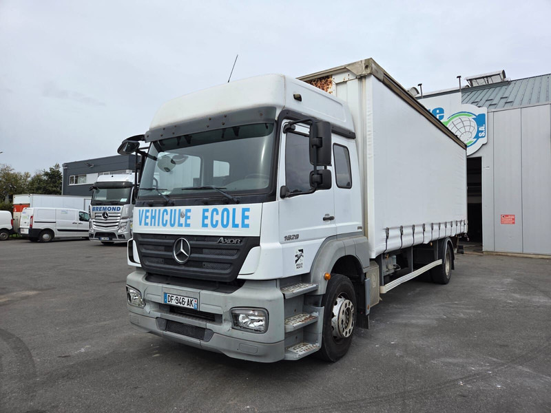 Mercedes-Benz Axor 1829 - full steel/lames - Kravas automašīna ar tentu: foto 1 Mercedes-Benz Axor 1829 - full steel/lames - Kravas automašīna ar tentu: foto 1