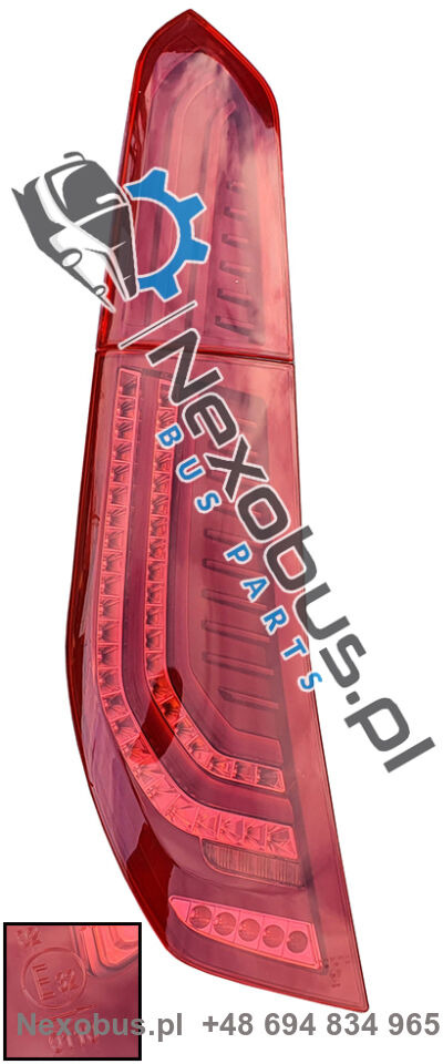 Lampa tył Scania Irizar i6s i8 lewa - Tālās gaismas - Autobuss: foto 1 Lampa tył Scania Irizar i6s i8 lewa - Tālās gaismas - Autobuss: foto 1