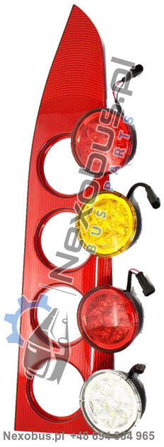 Lampa tył Scania New Century LED prawa komplet - Tālās gaismas - Autobuss: foto 1 Lampa tył Scania New Century LED prawa komplet - Tālās gaismas - Autobuss: foto 1