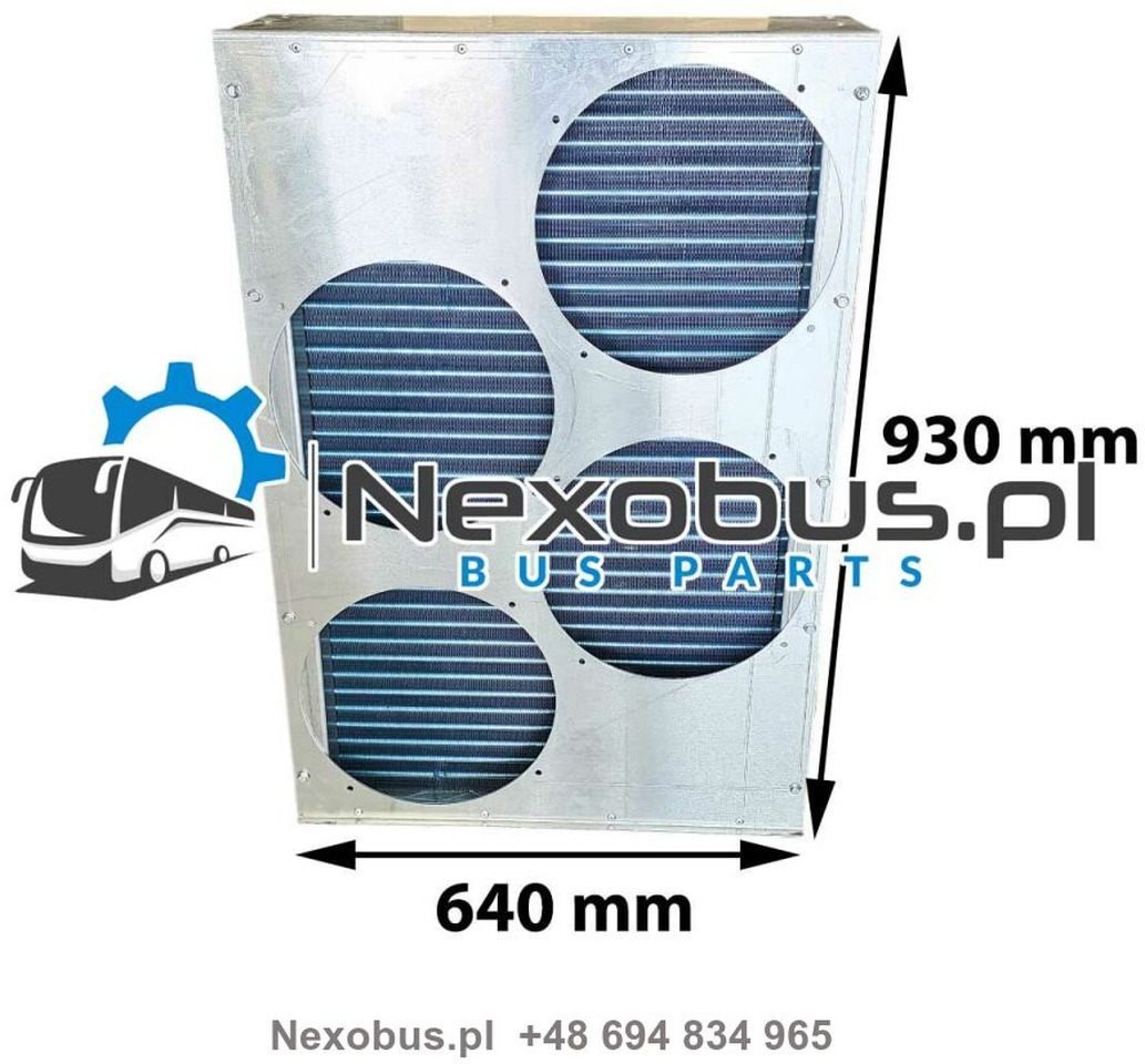 Skraplacz klimatyzacji Bova Futura 930x560x110 mm - Kondicioniera radiators - Autobuss: foto 1 Skraplacz klimatyzacji Bova Futura 930x560x110 mm - Kondicioniera radiators - Autobuss: foto 1