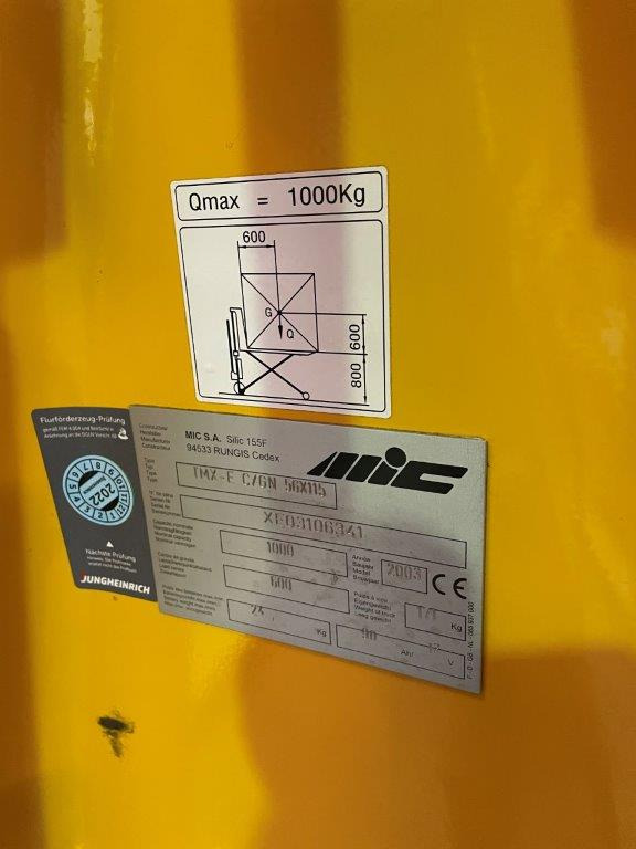 5 (five) scissor pallet truck with electric drive and quick lift pump Jungheinrich model TMX-E 10 - Rokas palešu ratiņi: foto 2 5 (five) scissor pallet truck with electric drive and quick lift pump Jungheinrich model TMX-E 10 - Rokas palešu ratiņi: foto 2