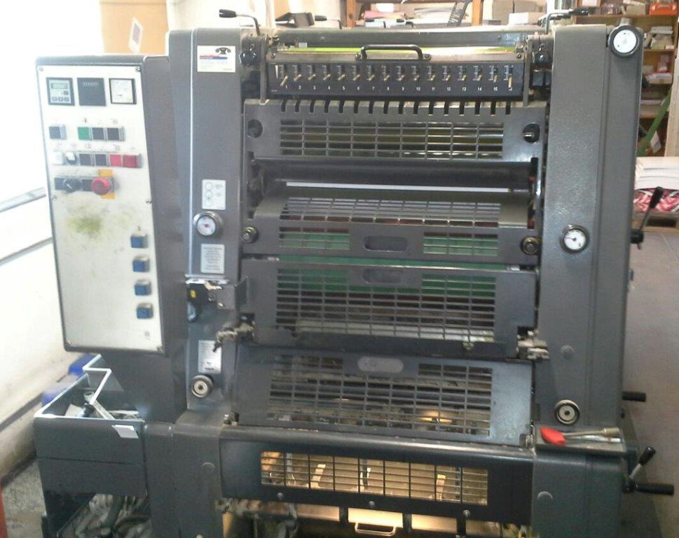 Heidelberg GTO 52-4-P3 four-color offset press - Ofseta iespiedmašīna: foto 1 Heidelberg GTO 52-4-P3 four-color offset press - Ofseta iespiedmašīna: foto 1