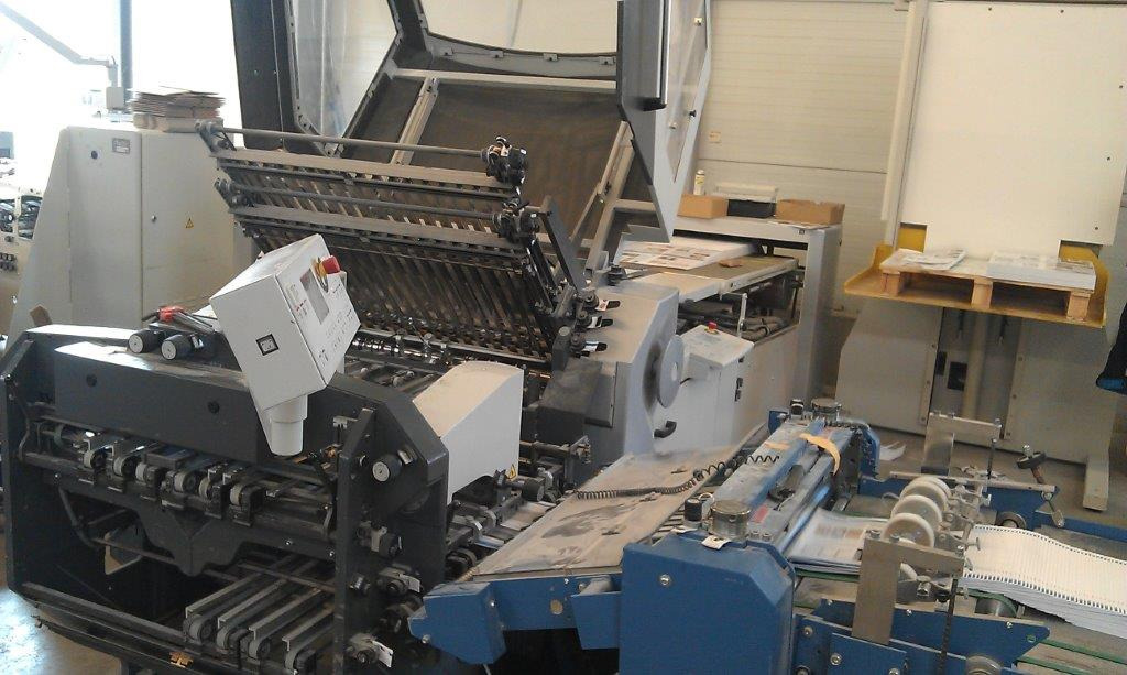 Heidelberg Steel KH 78-4-KTL-RFH 82 Combination Folding Machine - Locīšanas mašīna: foto 1 Heidelberg Steel KH 78-4-KTL-RFH 82 Combination Folding Machine - Locīšanas mašīna: foto 1