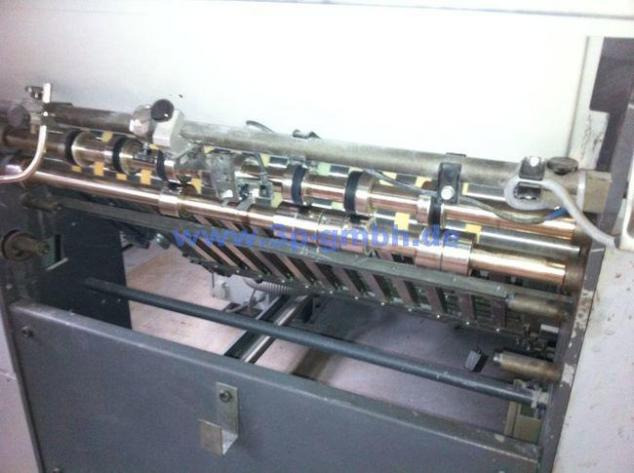 Heidelberg Steel Ti 55-4-Ri 55 buckle plate folding machine - Locīšanas mašīna: foto 3 Heidelberg Steel Ti 55-4-Ri 55 buckle plate folding machine - Locīšanas mašīna: foto 3