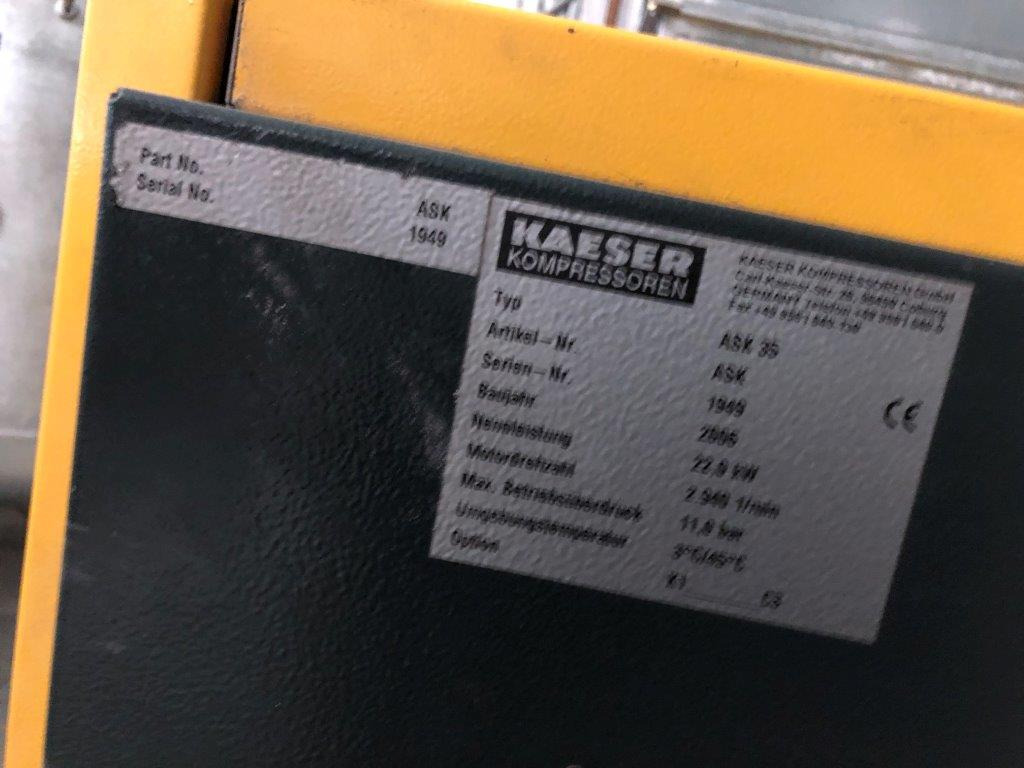 Kaeser ASK 35 compressor unit - Gaisa kompresors: foto 5 Kaeser ASK 35 compressor unit - Gaisa kompresors: foto 5