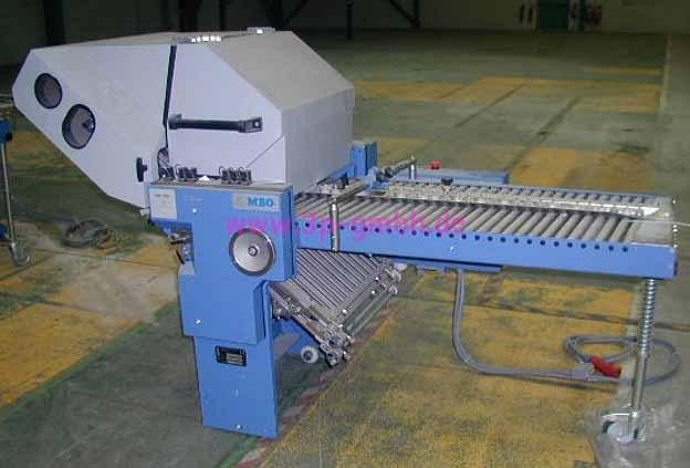 MBO T 530-4 mobile second buckle plate folder - Locīšanas mašīna: foto 1 MBO T 530-4 mobile second buckle plate folder - Locīšanas mašīna: foto 1
