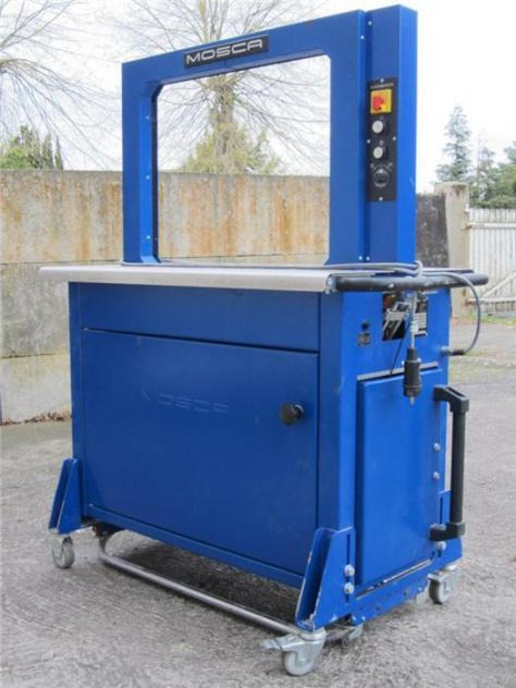 Mosca RO-M-P4 automatic strapping machine - Iepakošanas mašīna: foto 1 Mosca RO-M-P4 automatic strapping machine - Iepakošanas mašīna: foto 1