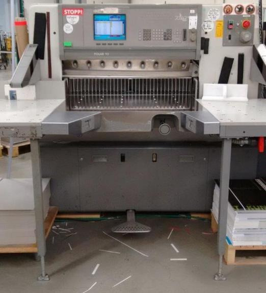 Polar Mohr 92 ED Half Format Snow Line - Papīra griešanas mašīna: foto 2 Polar Mohr 92 ED Half Format Snow Line - Papīra griešanas mašīna: foto 2