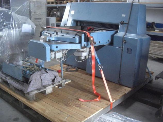 Wohlenberg 115 MCS-2 TV high-speed cutter - Papīra griešanas mašīna: foto 2 Wohlenberg 115 MCS-2 TV high-speed cutter - Papīra griešanas mašīna: foto 2