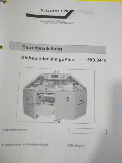 Four clamps Perfect binder Muller Martini Amigo Plus 1580.0410 līzingu four clamps Perfect binder Muller Martini Amigo Plus 1580.0410: foto 6