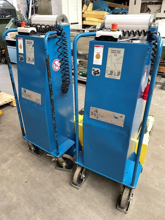 Two electric pallet lifters Butler 1200 - Rokas palešu ratiņi: foto 2 Two electric pallet lifters Butler 1200 - Rokas palešu ratiņi: foto 2