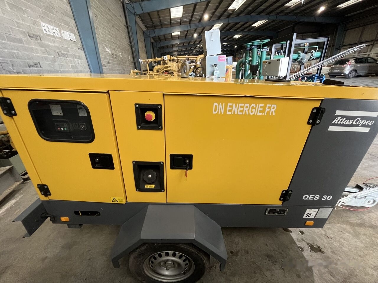 Atlas Copco QES30 diesel 30 kVa - Elektroģenerators: foto 1 Atlas Copco QES30 diesel 30 kVa - Elektroģenerators: foto 1