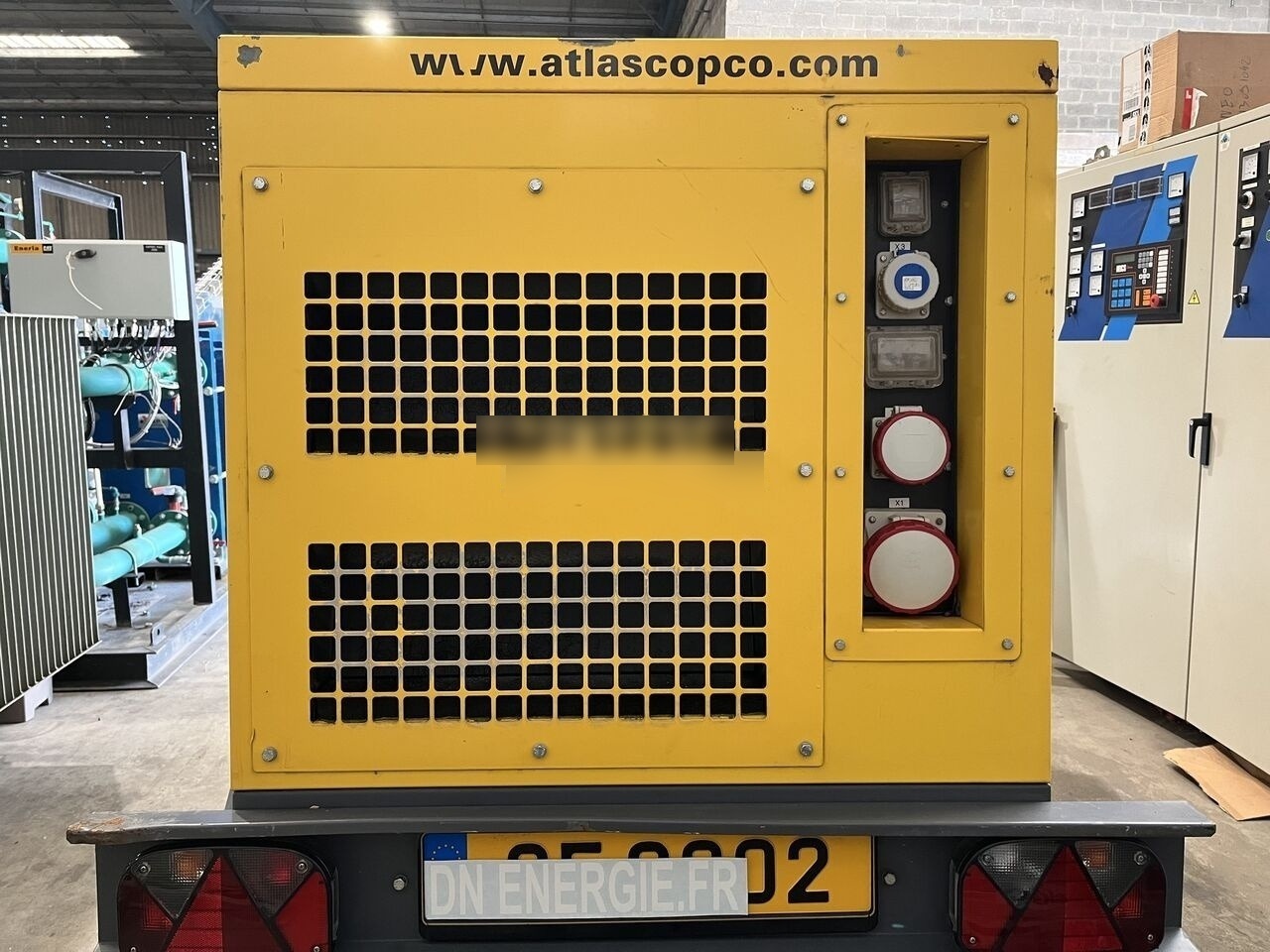 Atlas Copco QES30 diesel 30 kVa - Elektroģenerators: foto 4 Atlas Copco QES30 diesel 30 kVa - Elektroģenerators: foto 4