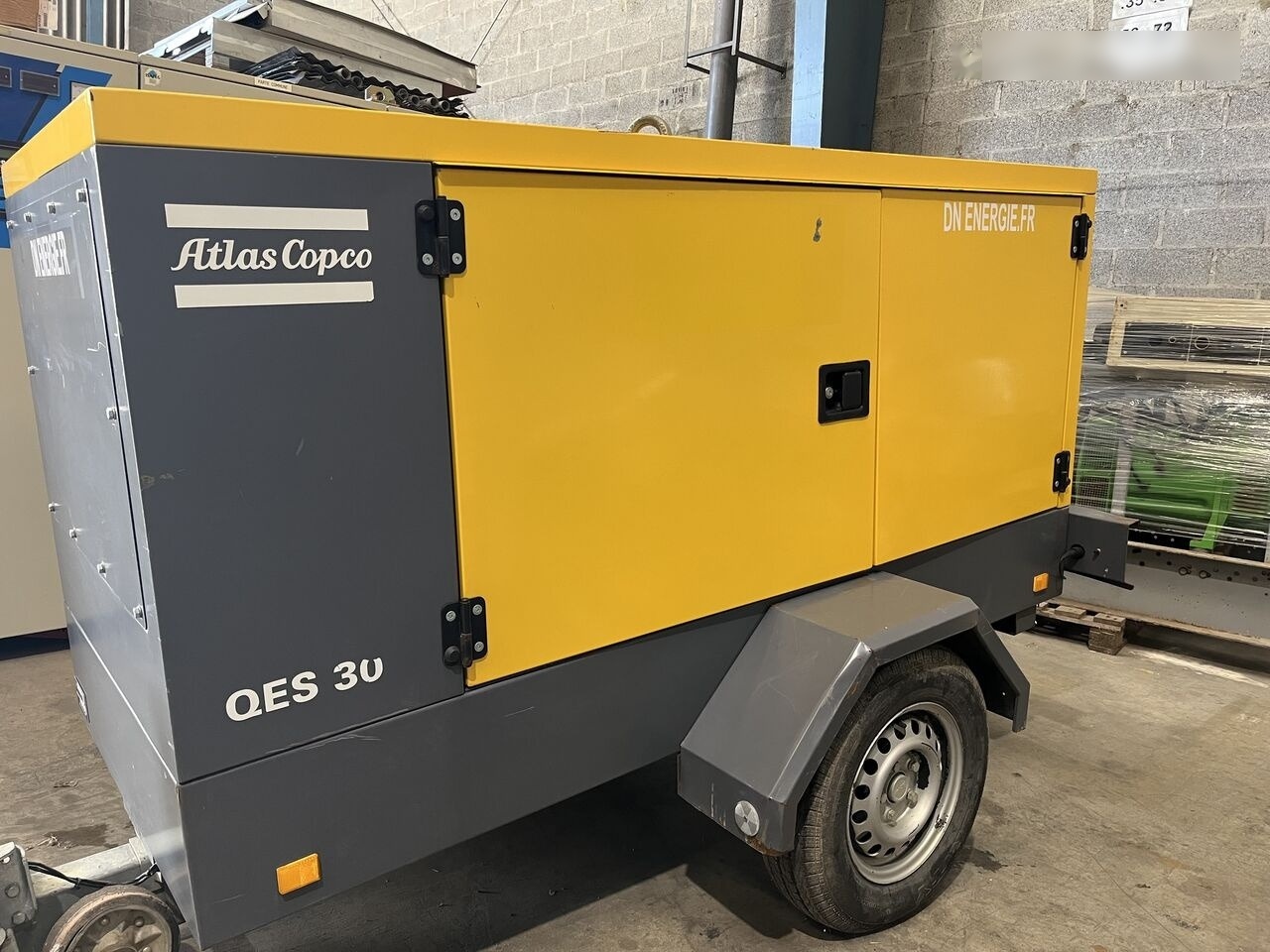 Atlas Copco QES30 diesel 30 kVa - Elektroģenerators: foto 2 Atlas Copco QES30 diesel 30 kVa - Elektroģenerators: foto 2