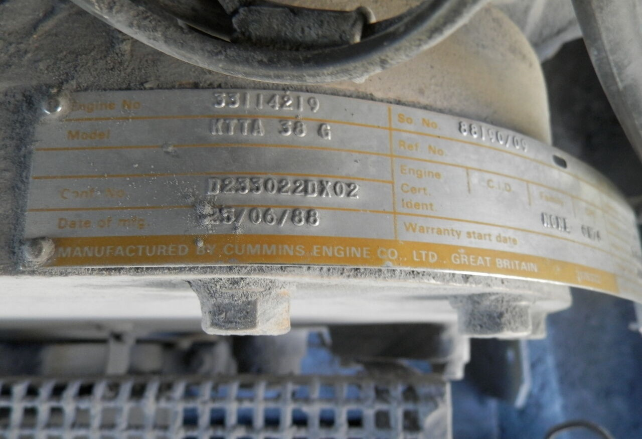 Cummins KTTA38-G - Elektroģenerators: foto 5 Cummins KTTA38-G - Elektroģenerators: foto 5