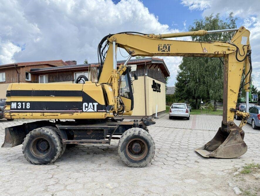 CAT M318 - Riteņu ekskavators: foto 3 CAT M318 - Riteņu ekskavators: foto 3