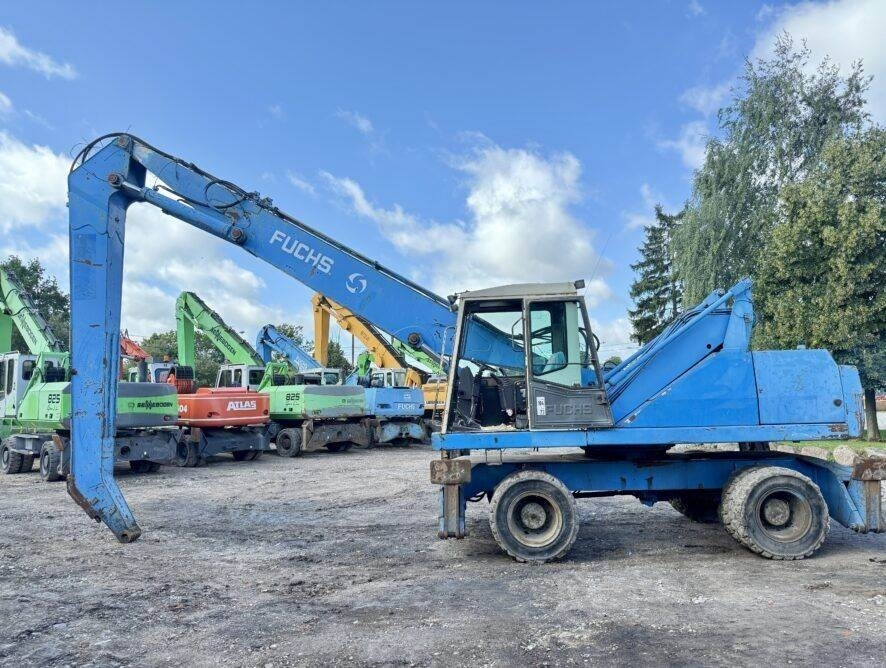 Fuchs MHL350 D - Atkritumu iekrāvējs: foto 4 Fuchs MHL350 D - Atkritumu iekrāvējs: foto 4