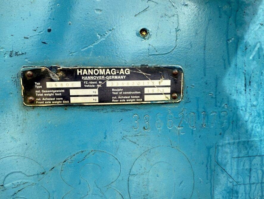 Buldozers Hanomag D680E LGP: foto 18 Buldozers Hanomag D680E LGP: foto 18