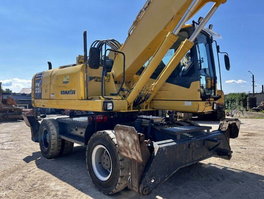 Komatsu PW220MH MH - Atkritumu iekrāvējs: foto 4 Komatsu PW220MH MH - Atkritumu iekrāvējs: foto 4