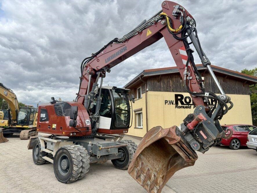 Liebherr A918 Compact - Riteņu ekskavators: foto 2 Liebherr A918 Compact - Riteņu ekskavators: foto 2