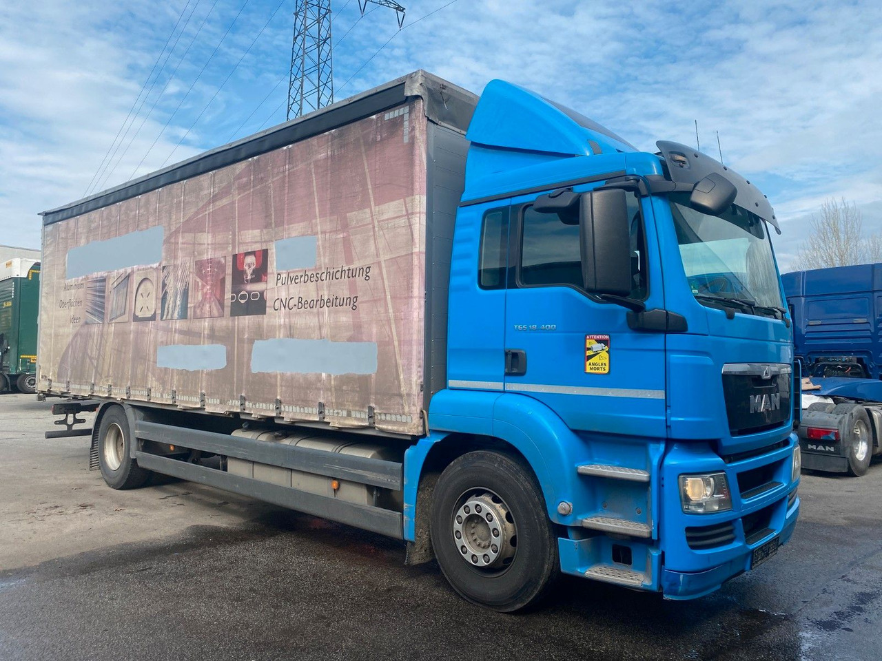 MAN 18.400 8m Lang/10t Nutzlast/2 Stück MAN 18.400 kein 18.440 2 x - Kravas automašīna ar tentu: foto 3 MAN 18.400 8m Lang/10t Nutzlast/2 Stück MAN 18.400 kein 18.440 2 x - Kravas automašīna ar tentu: foto 3