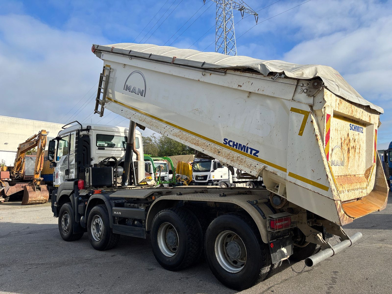 MAN TGS41.510 8x4 Schmitz Muldenkipper Retarder/19m³ līzingu MAN TGS41.510 8x4 Schmitz Muldenkipper Retarder/19m³: foto 9