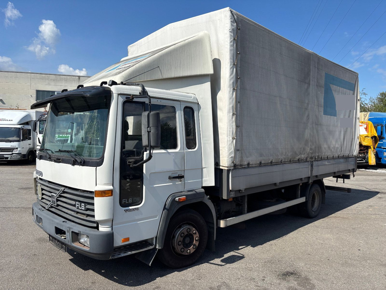Volvo FL6 Klima/Luftfederung - Furgons ar tentu: foto 1 Volvo FL6 Klima/Luftfederung - Furgons ar tentu: foto 1