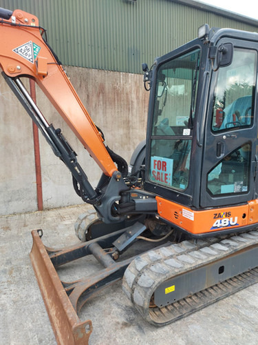 2021 Hitachi ZX48U-6 CLR - Ekskavators: foto 2 2021 Hitachi ZX48U-6 CLR - Ekskavators: foto 2