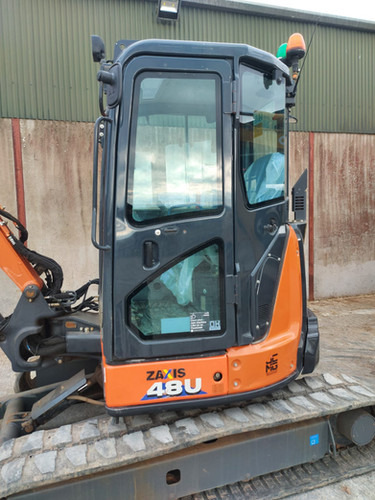 2021 Hitachi ZX48U-6 CLR - Ekskavators: foto 3 2021 Hitachi ZX48U-6 CLR - Ekskavators: foto 3