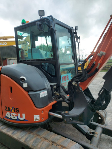 2021 Hitachi ZX48U-6 CLR - Ekskavators: foto 4 2021 Hitachi ZX48U-6 CLR - Ekskavators: foto 4