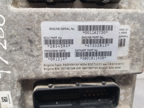 Case Puma New Holland T7.200 Engine Ecu Control Unit 5801811458, 2854594 - Elektroniskais vadības bloks (ECU) - Traktors: foto 2 Case Puma New Holland T7.200 Engine Ecu Control Unit 5801811458, 2854594 - Elektroniskais vadības bloks (ECU) - Traktors: foto 2