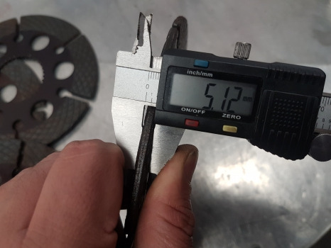 Bremžu disks Caterpillar 146329 Carraro 26.16m, Brake Disc 6 Pieces 132610, Skw0159: foto 8