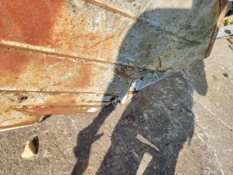 Ford 5000, 6000, 7000 Cab Rear Mudguard Fender Wide Type Rhs 82008463 - Spārns: foto 4 Ford 5000, 6000, 7000 Cab Rear Mudguard Fender Wide Type Rhs 82008463 - Spārns: foto 4