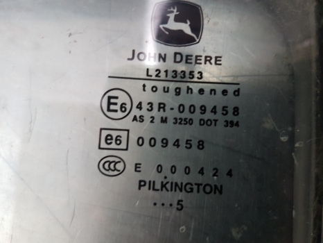 John Deere 6115m, 6130, 6030, 7030, 6m Series Back Window Glass Rhs L213353 - Logs un rezerves daļas - Traktors: foto 5 John Deere 6115m, 6130, 6030, 7030, 6m Series Back Window Glass Rhs L213353 - Logs un rezerves daļas - Traktors: foto 5