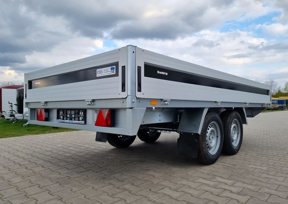BRENDERUP 5375 ATB - 375 x 180 cm / 2500 kg - przyczepa skrzyniowa budowlana transportowa ciężarowa - Bortu piekabe/ Platforma: foto 3 BRENDERUP 5375 ATB - 375 x 180 cm / 2500 kg - przyczepa skrzyniowa budowlana transportowa ciężarowa - Bortu piekabe/ Platforma: foto 3