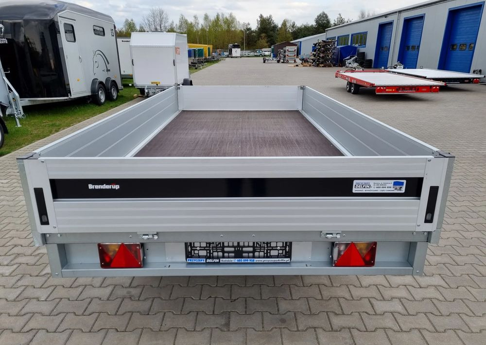 BRENDERUP 5375 ATB - 375 x 180 cm / 2500 kg - przyczepa skrzyniowa budowlana transportowa ciężarowa - Bortu piekabe/ Platforma: foto 4 BRENDERUP 5375 ATB - 375 x 180 cm / 2500 kg - przyczepa skrzyniowa budowlana transportowa ciężarowa - Bortu piekabe/ Platforma: foto 4