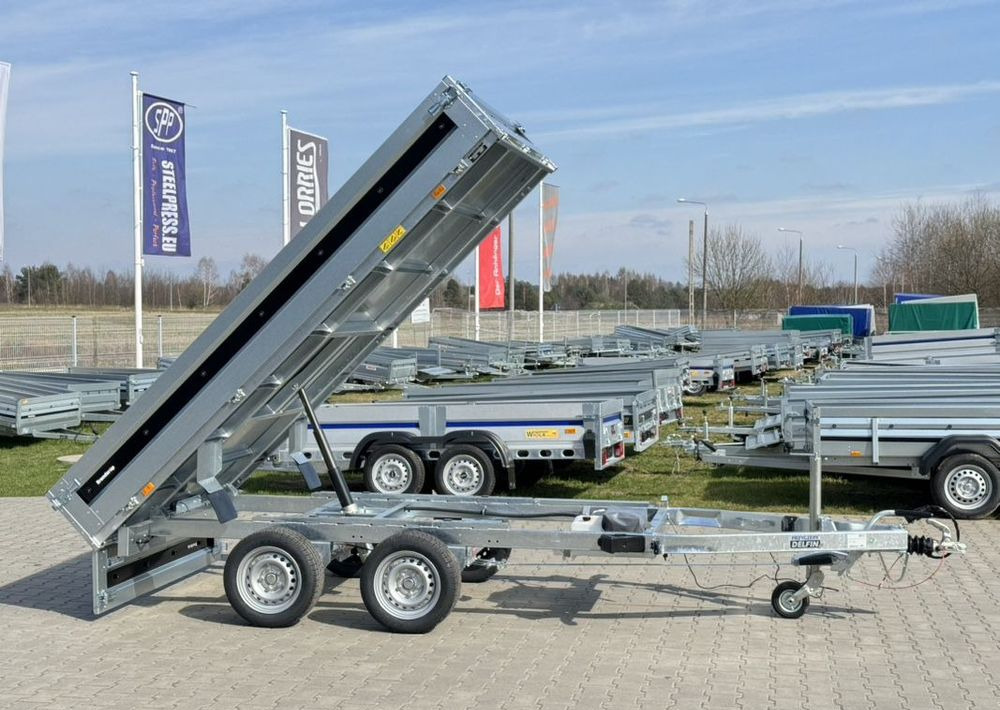 BRENDERUP BT4310STB2700 308x168 cm wywrotka 2 osie 2700 kg - Piekabe pašizgāzējs: foto 1 BRENDERUP BT4310STB2700 308x168 cm wywrotka 2 osie 2700 kg - Piekabe pašizgāzējs: foto 1