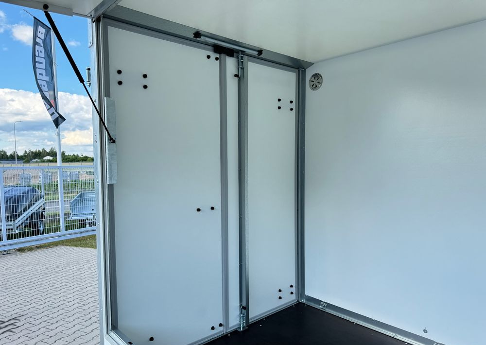 Jaunā Piekabe slēgtā virsbūve Brenderup Cargo CD300TB 300x155x185 cm 2000 kg drzwi + klapa: foto 11